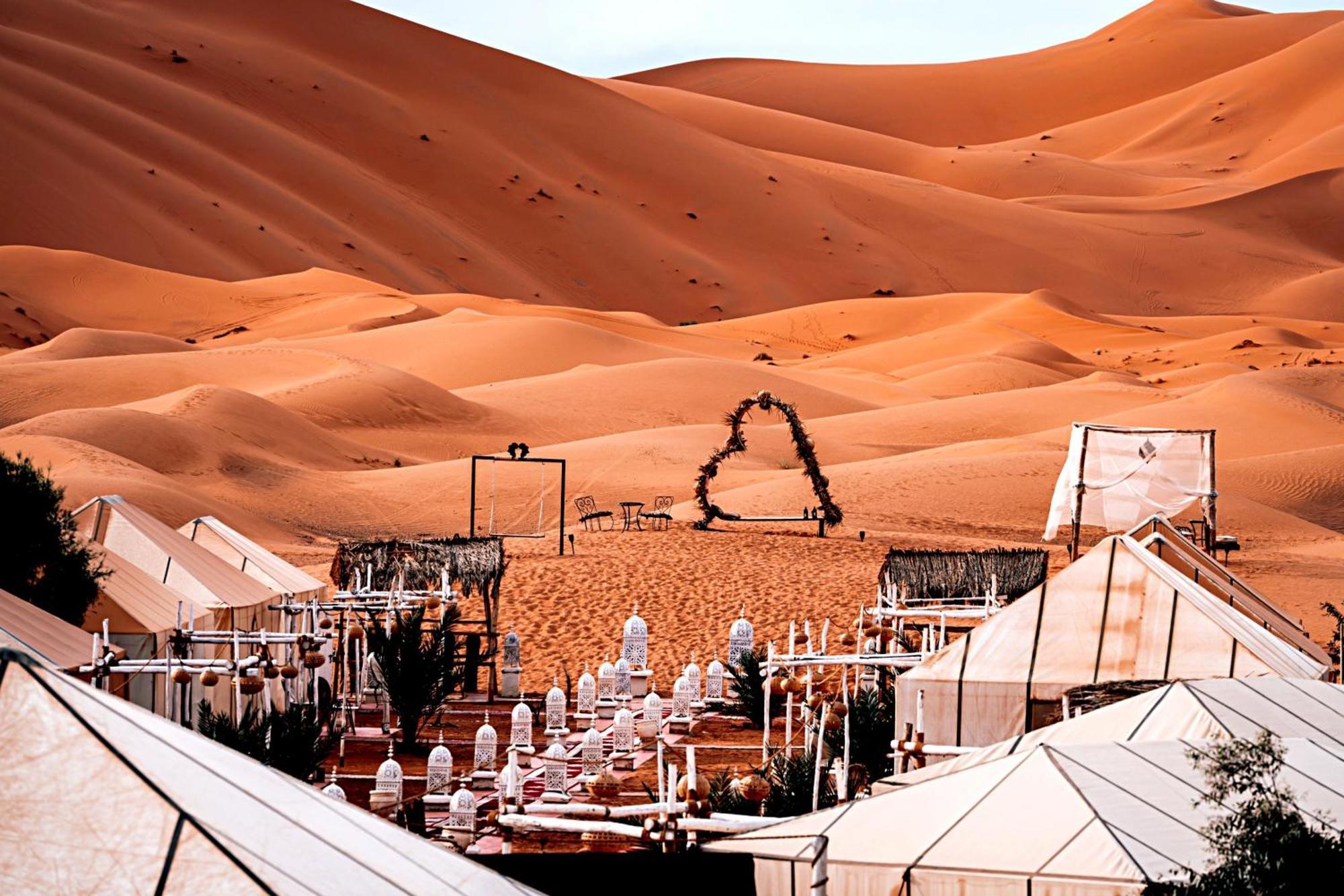 Отель Africa Luxury Camps Мерзуга Экстерьер фото
